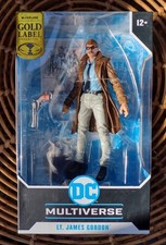 McFarlane DC Multiverse Commissioner Gordon 7  Figure Batman Year One Gold Label