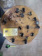 Treno Elettrico Vintage Villaggio Interruttore On E Off