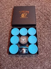 Taom V10 Blue chalk, full box 9 pieces free postage. Original with the barcode