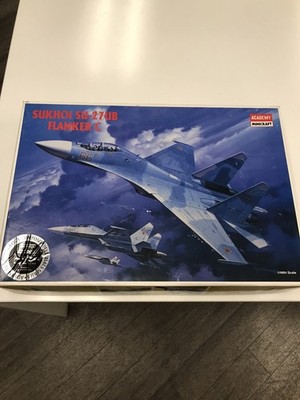 Academy 1/48  Sukhoi Su-27 UB  Flanker C- Model Plane