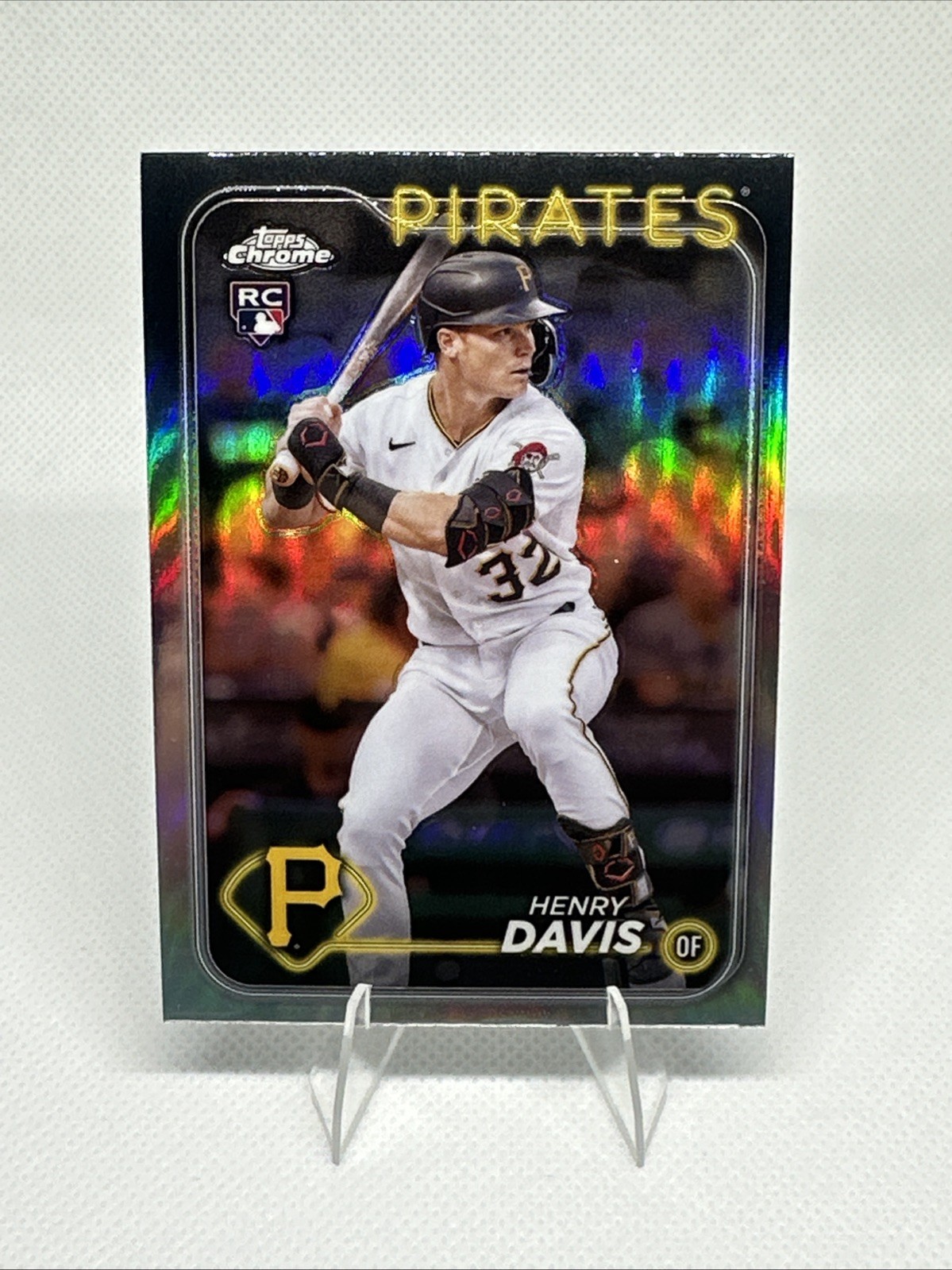 2024 Topps Chrome - Henry Davis #260 Refractor (RC)