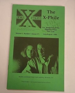 The X-Phile #7 July/August 1995 Original X-Files Fan Club Newsletter