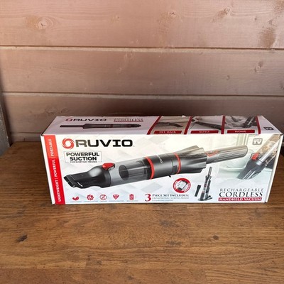Ruvio Pro Cordless Rechargeable Handheld Vacuum Home and Car Cleaner