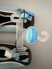 Water Shoes Black/Teal Sun & Sky Womens Size 5-6 Swim Diving Surf Aqua Beach #2