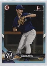 2018 Bowman Draft Sky Blue 20/499 Justin Jarvis #BD-104 sy5