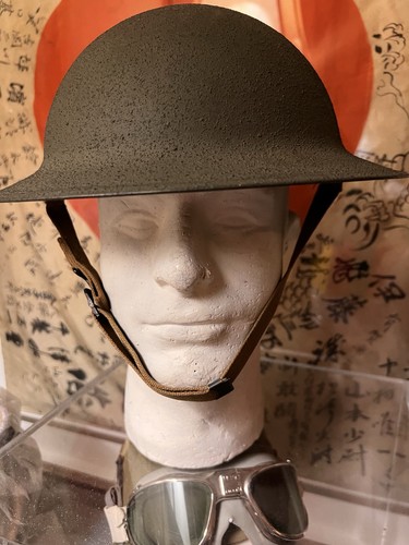 WWI M1917A1 Helmet (McCORD RADIATOR, "23C") complete Chinstap & Liner!