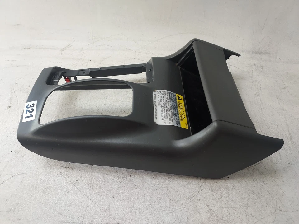 2000 - 2003 Mitsubishi Montero Sport Center Console Shifter Bezel Trim - Image 3 of 4