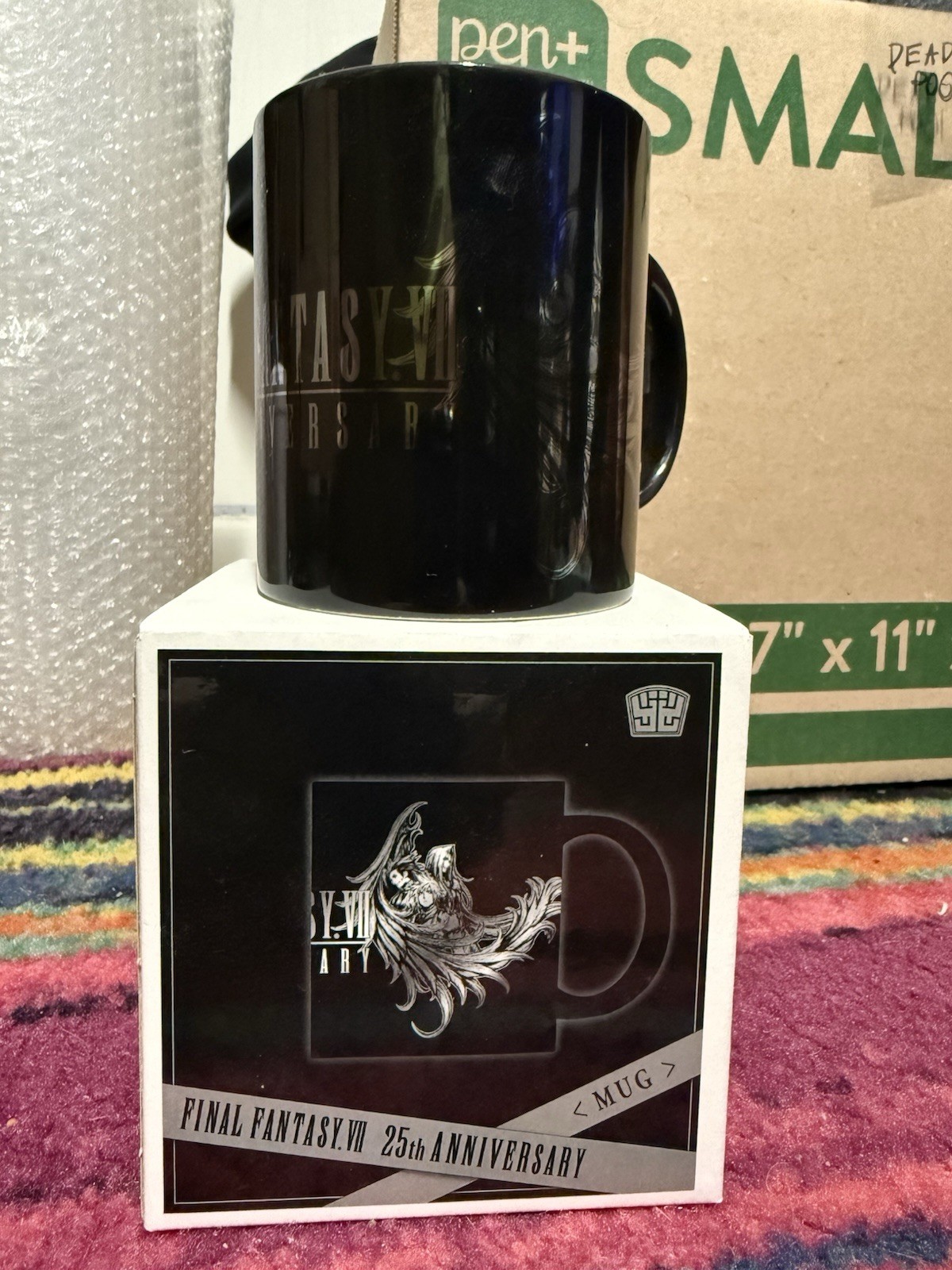 FINAL FANTASY VII 25th ANNIVERSARY Ceramic Mug With Original Box - Square Enix