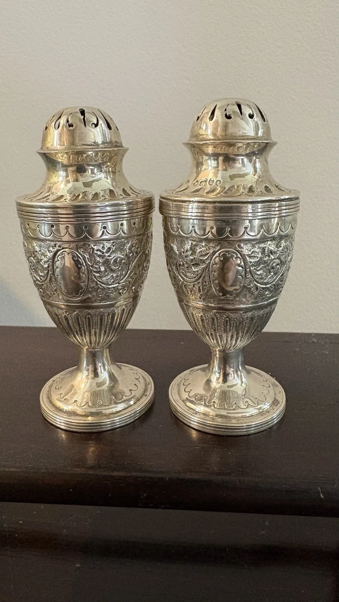 Antique US Sterling Silver Salt & Pepper Shakers for sale | eBay