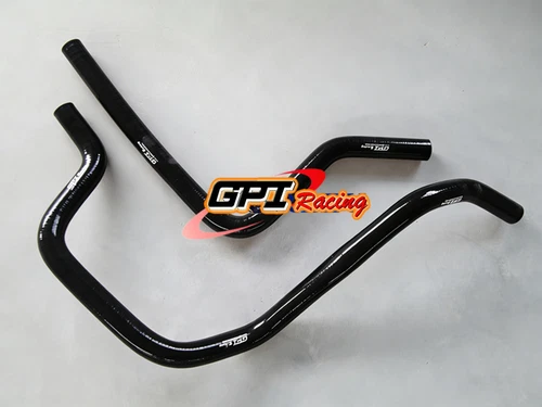 For Yamaha Grizzly 660 YFM660/YFM66 2002-2008 SILICONE Radiator HOSE BLACK