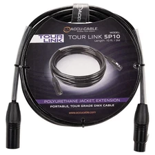 Accu-Cable 5-Pin DMX Tour Link Cable 10 ft