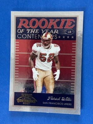 2007 Playoff Contenders ROY Contenders #ROY-26 Patrick Willis 49ers #/1000