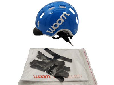 Woom Kinderhelm XS 46 - 50 Blau blue Magnetverschluss Neu