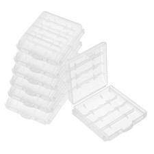 6pcs AAA Battery Storage Case Holder Box AA Battery Storage Case
