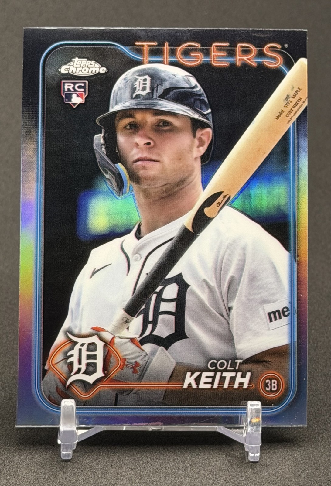 Colt Keith 2024 Topps Chrome Update Image Variation SP Refractor #USC8 RC Tigers