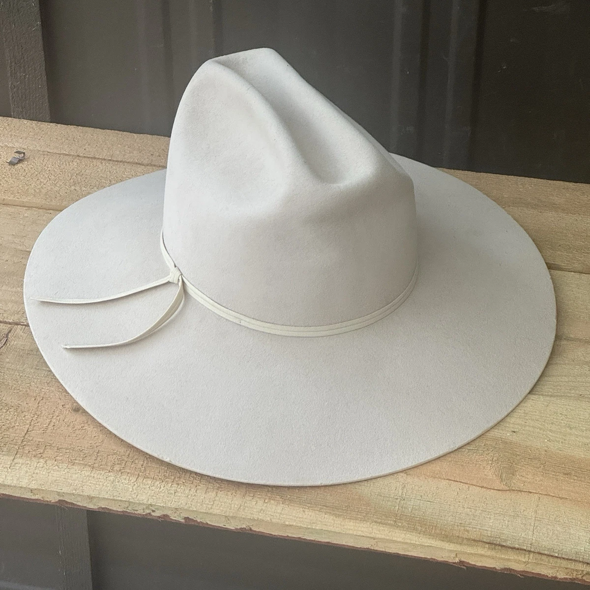 Vintage Paul Harris Silver cowboy hat with rhinestones NFR day outfit inspo ? • • Jeans: @buckle Top  main image 2