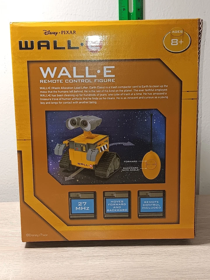 *FREE SHIP* WALL-E Remote Control Toy Wireless Disney Pixar - Image 3 of 4