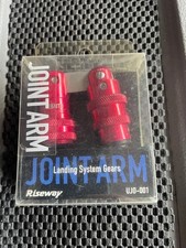 Riseway UJ0-001 Aluminum Red Joint Arm Fishing Rod Connector, One-Touch