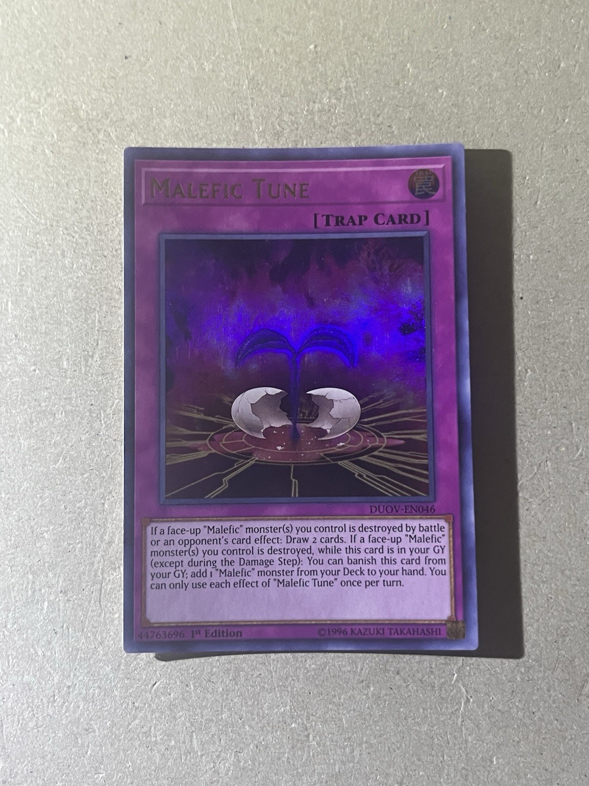 Malefic Tune Ultra Rare Duel Overload DUOV-EN046 Yugioh