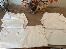 Lot Of Five Vintage Keystone Cloth Diapers With Snaps