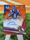 2023 Bowman Chrome U Sapphire Quinshon Judkins Orange Refractor Auto 1st RC #/25