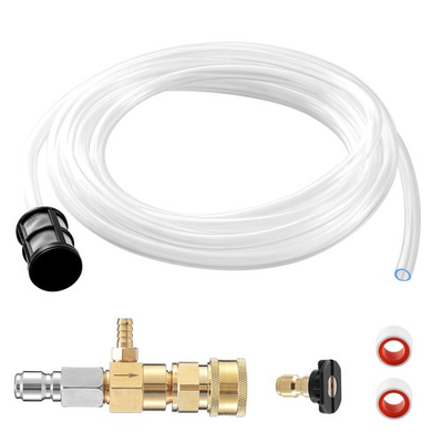 #ad JOEJET Downstream Injector for Pressure Washer 3 5 GPM Fixed Rose Metallic $37.22