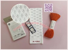 Starter Set Japan Olympus Sashiko Pattern CARROT White Cloth H-1092 or Full Set