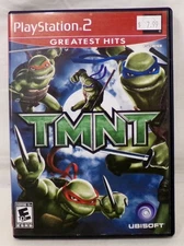 Sony Playstation 2 PS2 Greatest Hits 2007 Ubisoft TMNT Game With Case