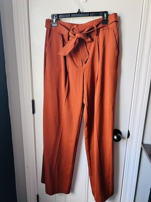 Ryegrass Women s 8 Wide Leg Trousers Pants in Orange 