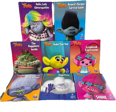 Trolls - Hardcover Story Me Reader Books - Lot of 8 - PI Kids - Dreamworks - 18M
