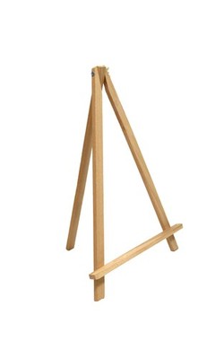 Stabile 45 cm Holz Staffelei für Tischplatte Kunst, Menüs, Fotos oder Bastelaufsteller