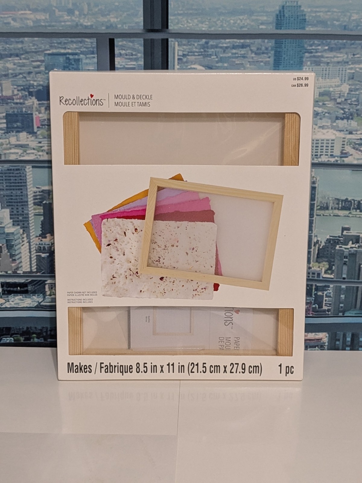Recollections Mould & Deckle 8.5x11 Paper Making Frame &ndash; N