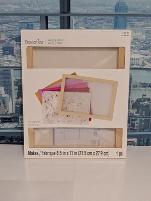 Recollections Mould & Deckle 8.5x11 Paper Making Frame   New in Box