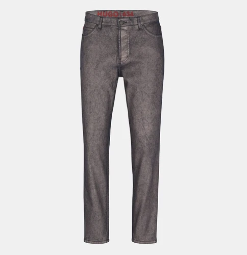 Hugo Tapered Fit Slim Jeans Grey Mens W32 L32 *REF30-54