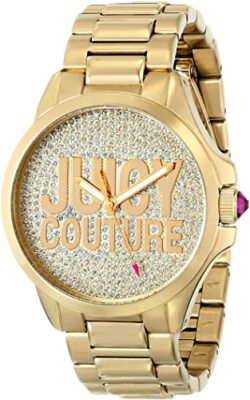 Juicy Couture 1901148 Jetsetter Gold Tone Steel Crystal Women\'s Watch Juicy Couture 1901148 Jetsetter Gold Tone | Mercari main image 4