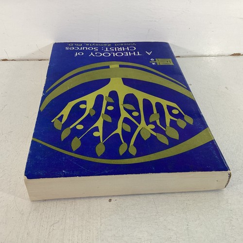A Theology of Christ: Sources Vincent Zamoyta 1967 Trade PB Very Good - Picture 5 of 10