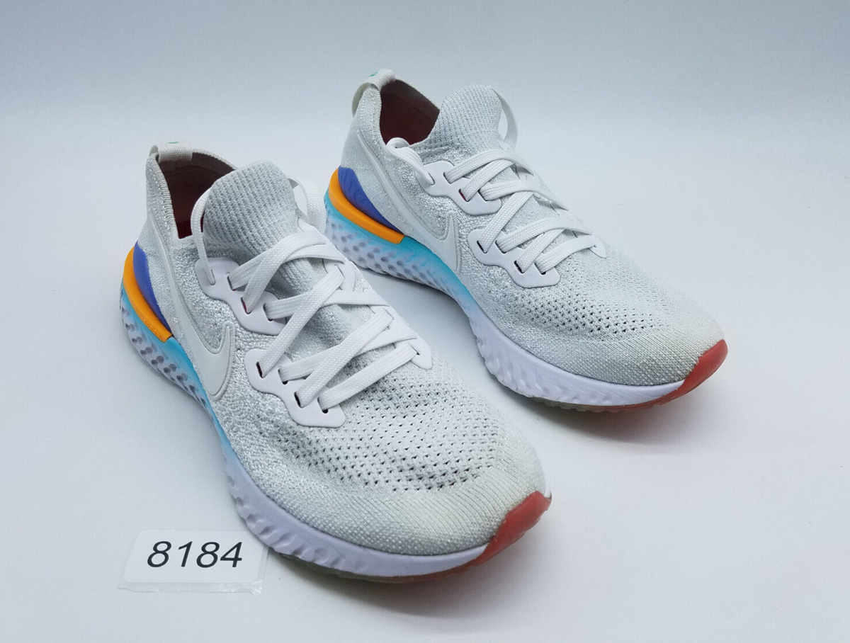 nike epic react flyknit 2 white hyper jade