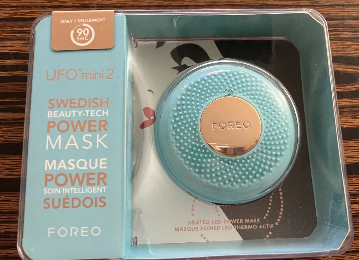 Foreo UFO Mini 2 Blue/Mint LED Thermo Activated Smart Mask Treatment Device  New | eBay