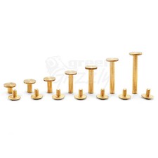 Belt Rivets Chicago Screws Studs Nail Head 6 8 10 14 18 25 29 mm Binding book