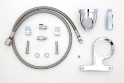 #ad #ad Rocker Box Oil Pressure Gauge Cup Kit fits Harley Davidson $129.99