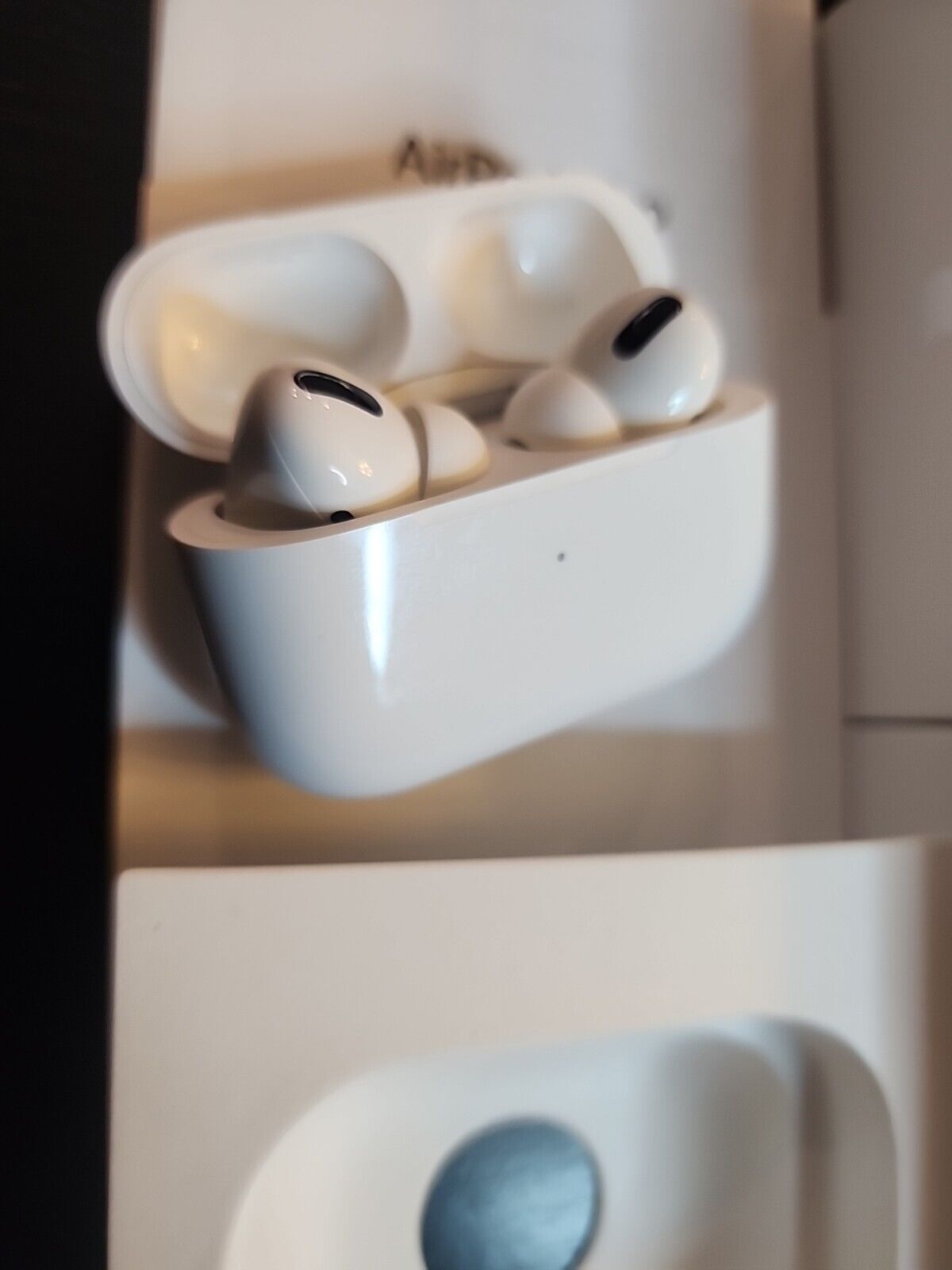 Apple AirPods Pro with Magsafe Wireless Charging Case open box 