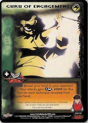 Yu Yu Hakusho TCG Guru of Engagement - Ghost Files C62 [1st Ed.]