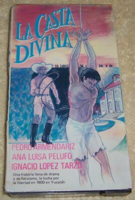 La Casta Divina (Struggle for Freedom) VHS Pedro Armendariz Yucatecos Yucatan