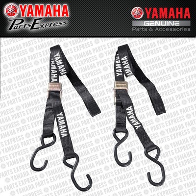 NEW GENUINE YAMAHA BLACK CAM BUCKLE TIE DOWNS YZF YXZ YFZ R6 R1