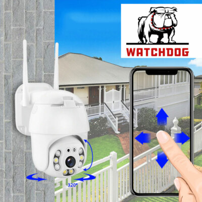 WATCHDOG WiFi IP Camera Outdoor Motion Detection