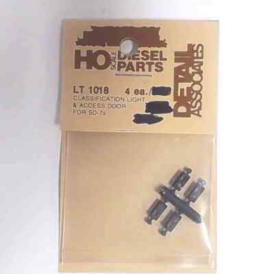 Detail Associates HO Scale Detailing Parts: Diesel Class Lights -- With Acces...