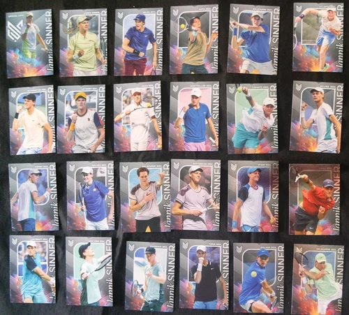 Choose Jannik Sinner cards Panini