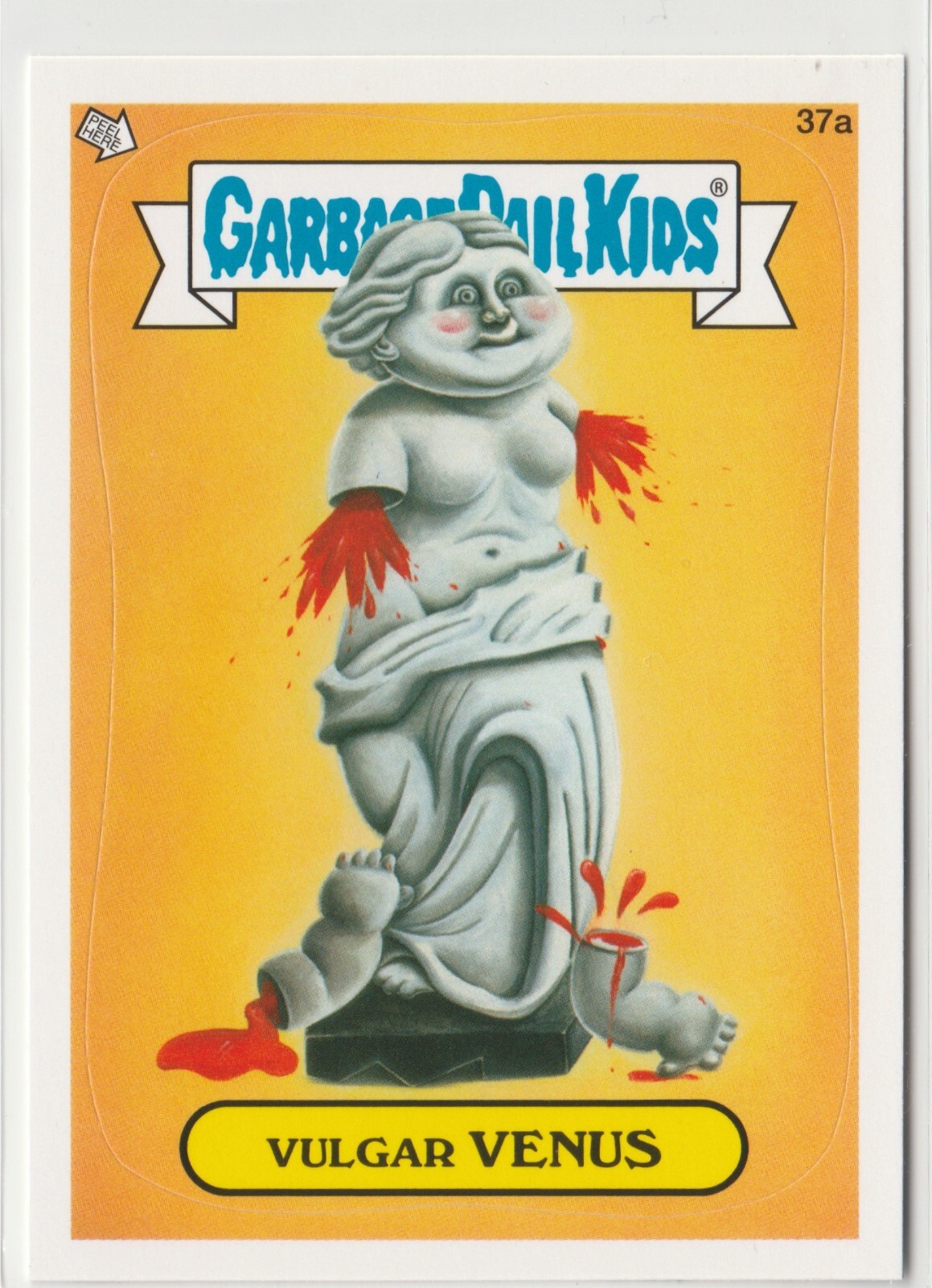 Vulgar Venus #37a Garbage Pail Kids GPK 2012 Series 1 BNS1 Brand New