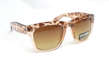 Steve Madden Square Clear Pink Tort Shell Sunglasses 100 UV SML89304 TORT/PNK