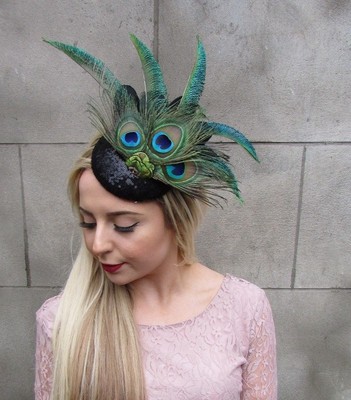 green ascot hat